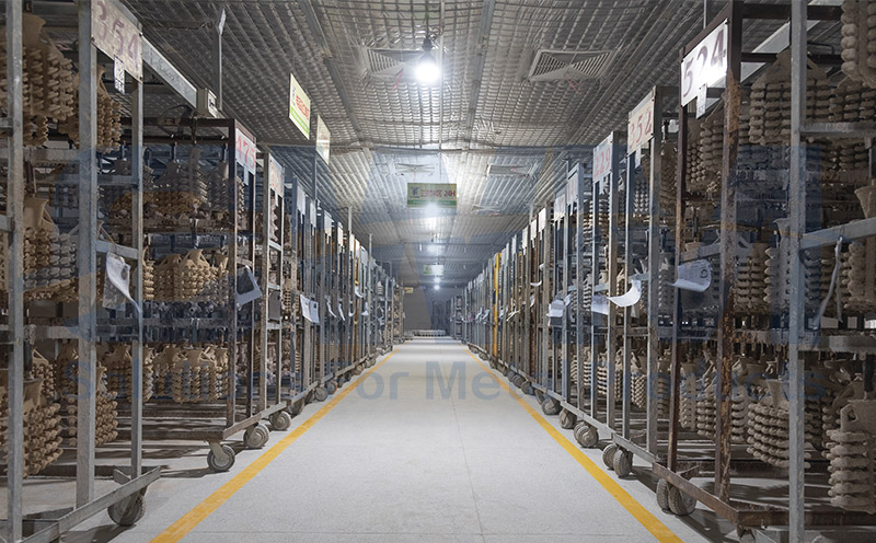 硅溶膠精密鑄造殼模風(fēng)干